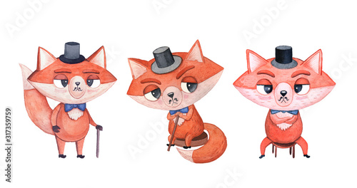 Fotografie Set of three characters