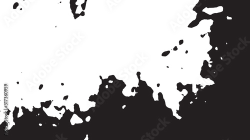 Black and white vintage grunge futuristic background. Suitable to create unique overlay textures with the effect of scratching, breaking, antiquity and old materials.
