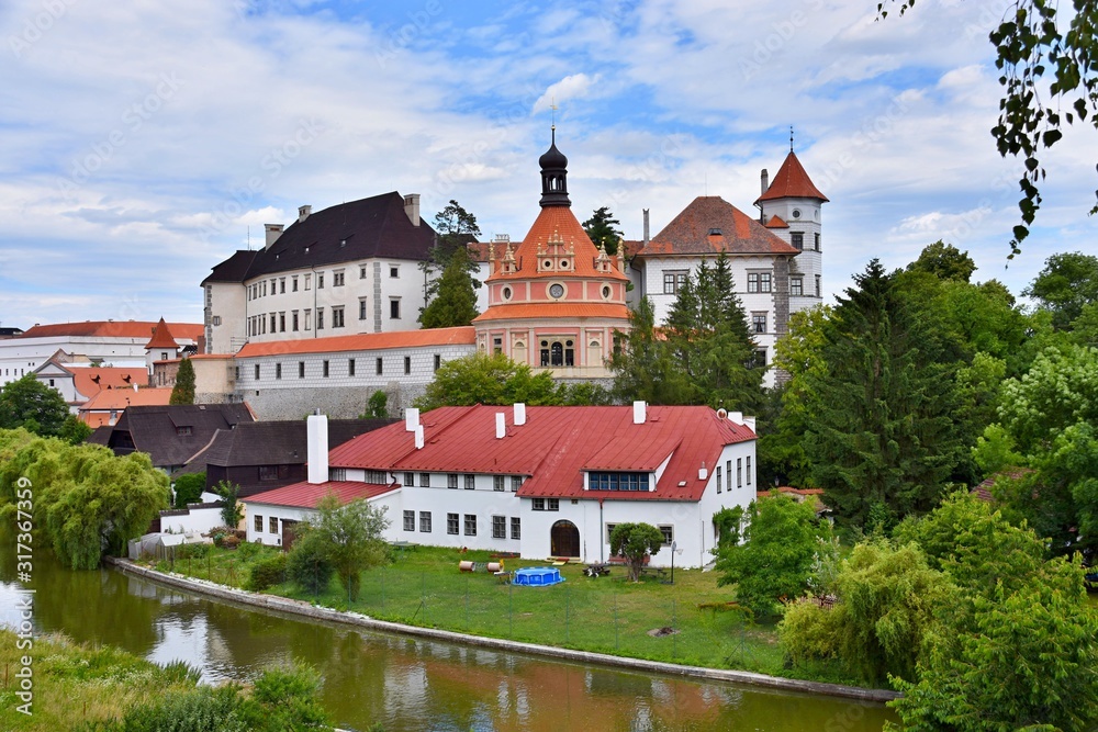 The South Bohemia Jindrichuv Hradec castle