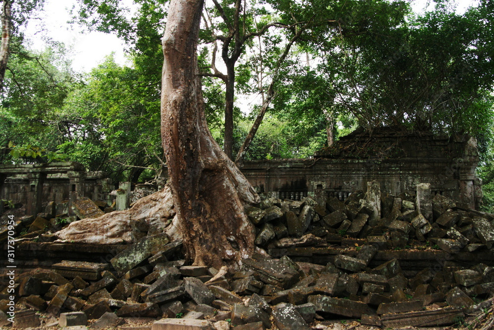 カンボジア世界遺産　アンコール遺跡群　ベンメリア