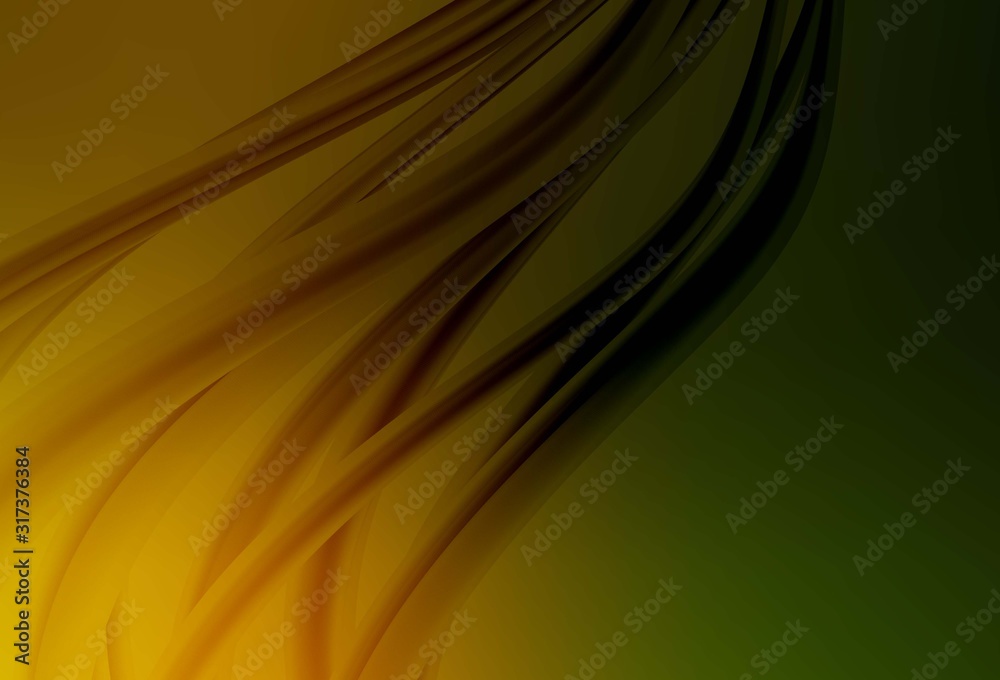 Obraz premium Light BLUE vector blurred template.