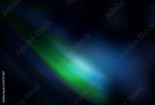 Light BLUE vector blurred template. A completely new colored illustration in blur style. Background for designs.