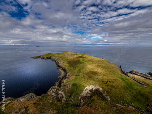 Most northern point of isle of sky Scotland 