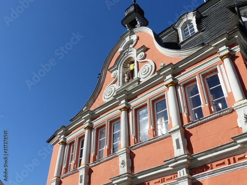 Giebel Altes Rathaus in Wittlich / Eifel