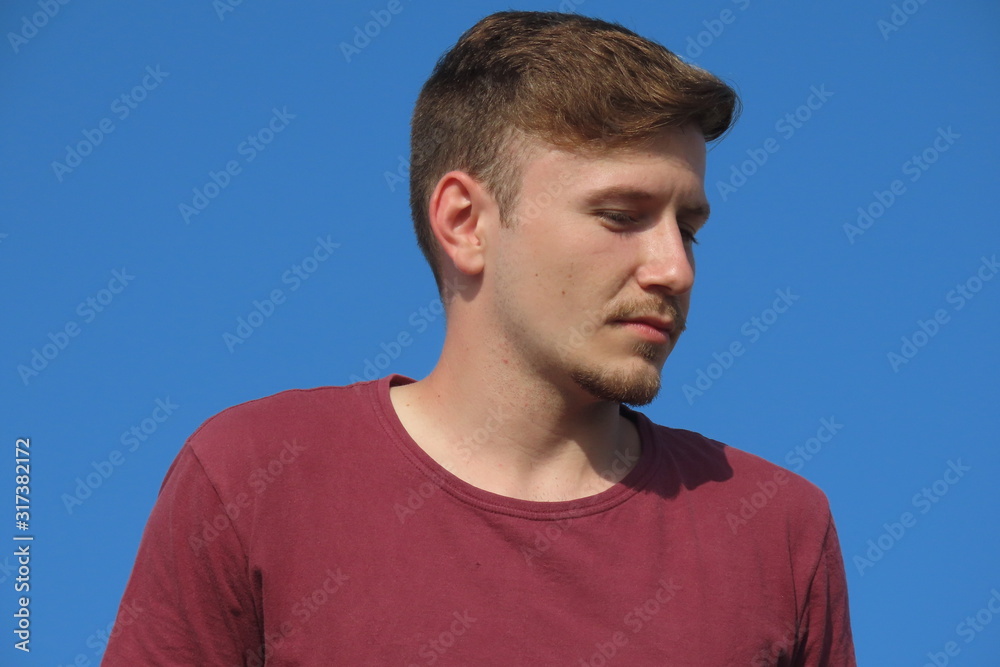 Fototapeta premium portrait of young man