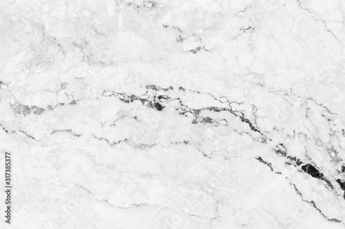 White marble texture background pattern with high resolution.