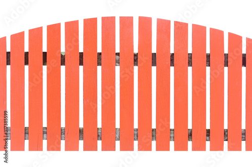 wooden fence isolated,white background