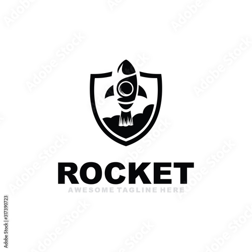 Rocket Logo Vector 
