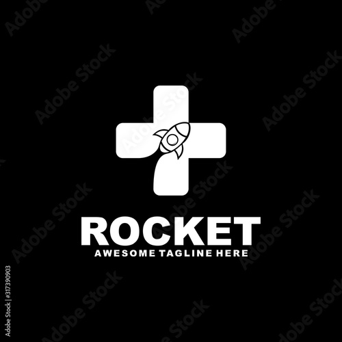 Rocket Logo Vector 