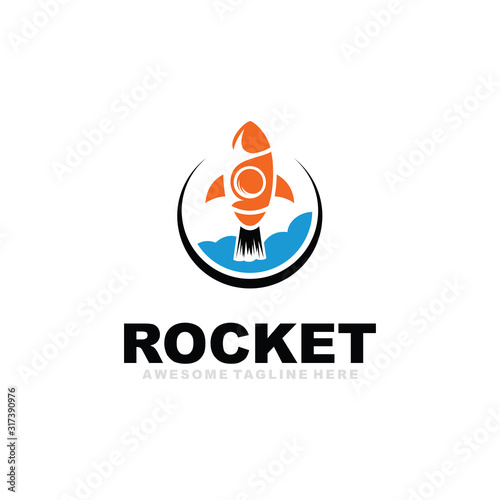 Rocket Logo Vector 