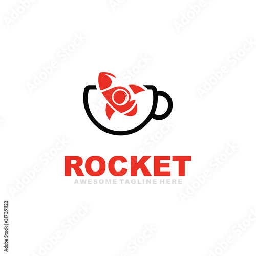 Rocket Logo Vector 