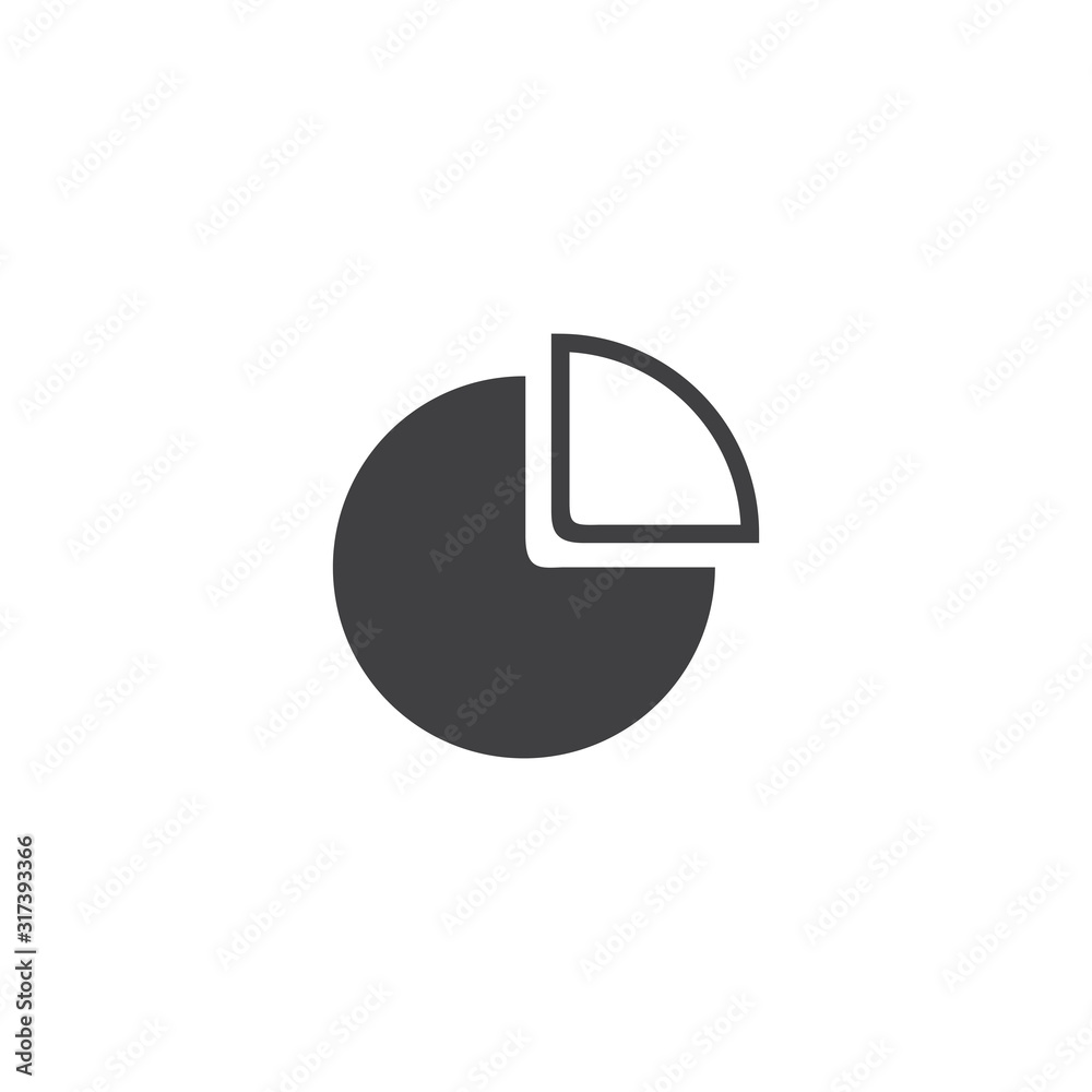 pie chart icon, diagram icon, circular icon pie chart icon, diagram icon, circular icon