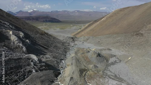 Barskaun gorge Arabel valley 3800 m. Sook Pass 4026 m. Kyrgyzstan photo