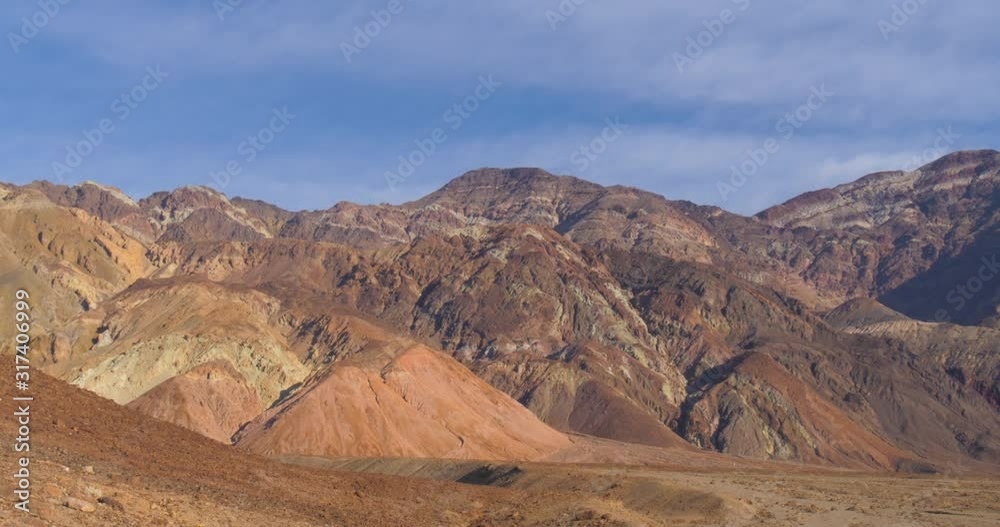 Death Valley National Park landscape 4K time lapse clouds rocky desert hills Death Valley National Park landscape 4K time lapse clouds rocky desert hills