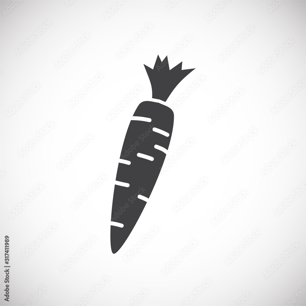 Vegetable related icon on background for graphic and web design. Creative illustration concept symbol for web or mobile app Vegetable related icon on background for graphic and web design. Creative illustration concept symbol for web or mobile app