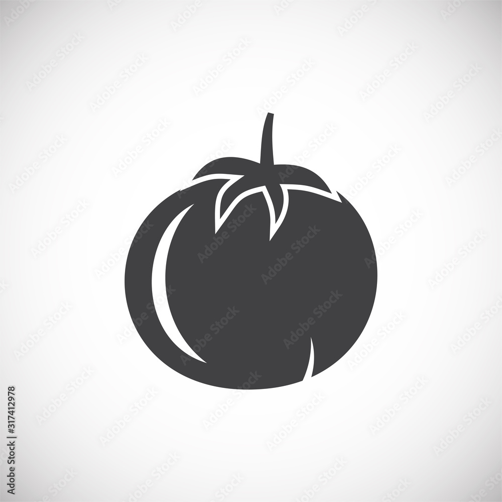 Vegetable related icon on background for graphic and web design. Creative illustration concept symbol for web or mobile app Vegetable related icon on background for graphic and web design. Creative illustration concept symbol for web or mobile app