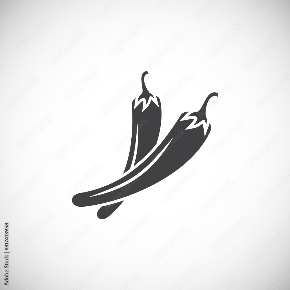 Vegetable related icon on background for graphic and web design. Creative illustration concept symbol for web or mobile app Vegetable related icon on background for graphic and web design. Creative illustration concept symbol for web or mobile app