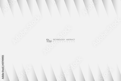 Abstract black and white template design  presenting in center for copy space of text. illustration vector eps10