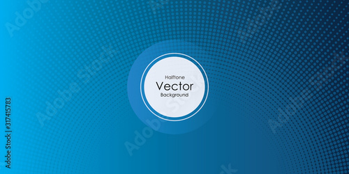 Comics pop art style blank layout with dots pattern comic book design. Vector illustration on a blue background.