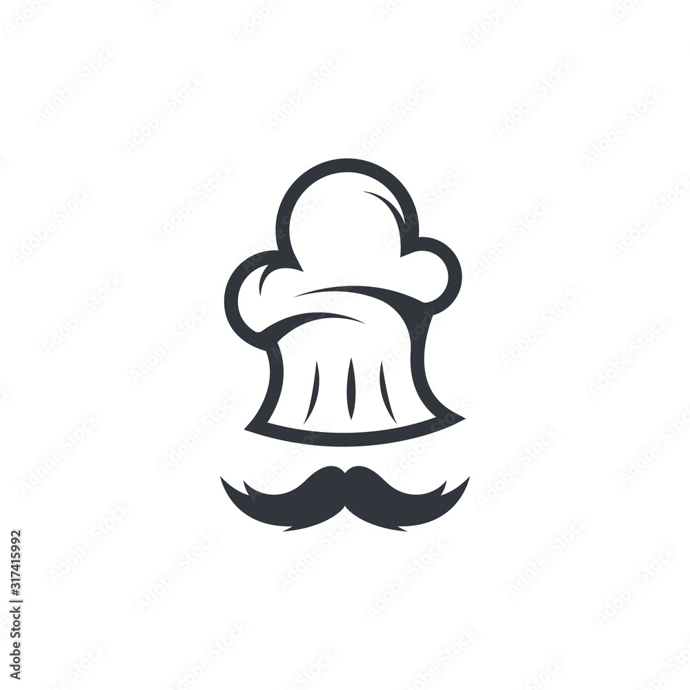 Chef  logo vector icon