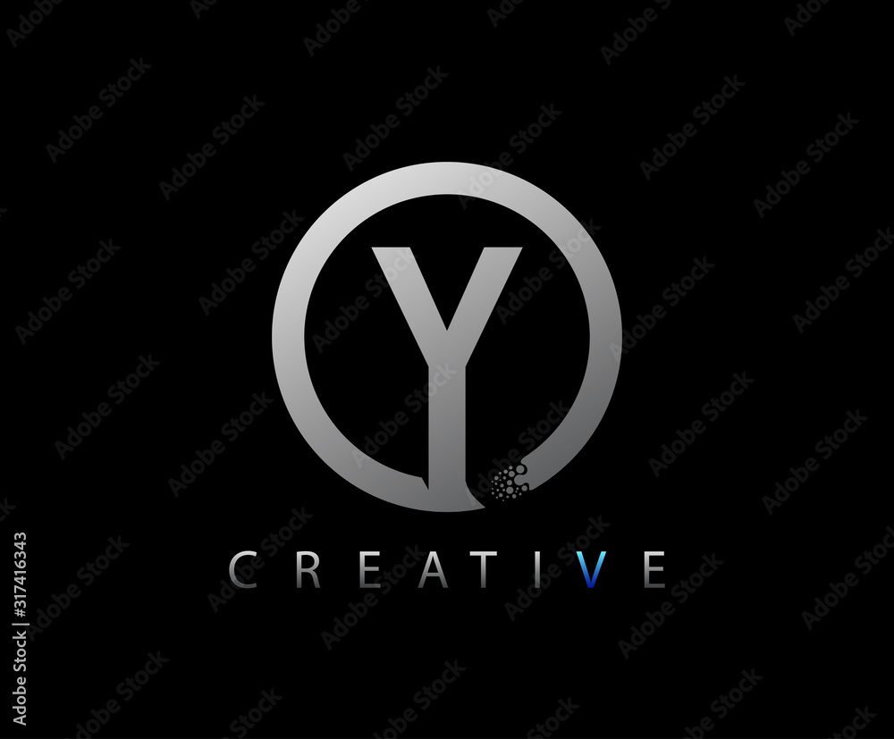 Letter Y Digital Network , Technology and digital abstract line network circuit vector logo. . Letter Y Digital Network , Technology and digital abstract line network circuit vector logo. .