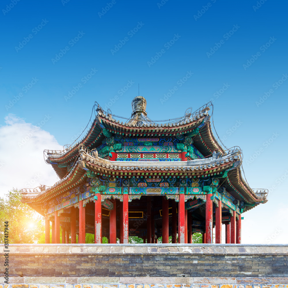 Ancient buildings of the Summer Palace