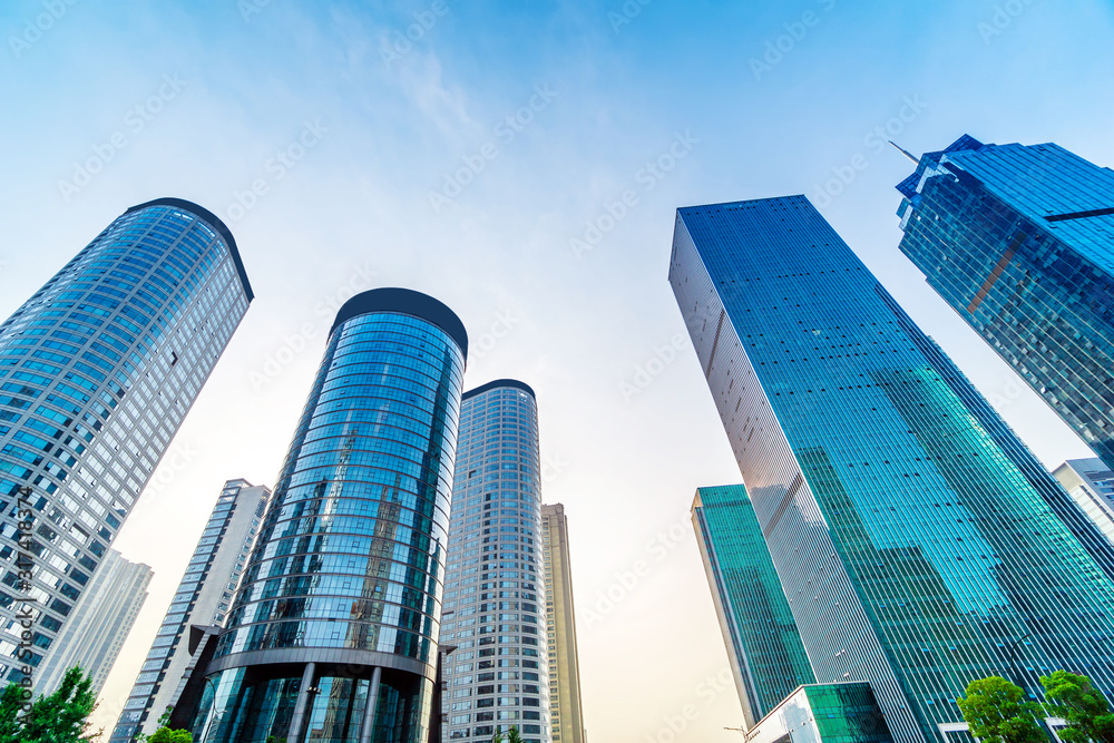 Fototapeta premium China Chongqing skyscrapers