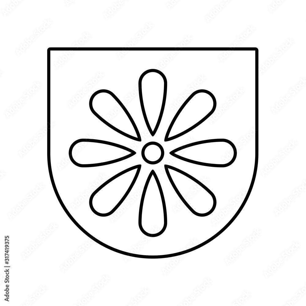 mexican decorative wreath on white background mexican decorative wreath on white background