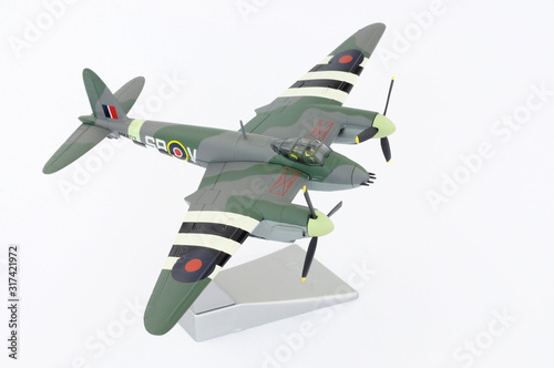 Fotografering Corgi aviation archive collection die-cast metal De Havilland Mosquito fighter b