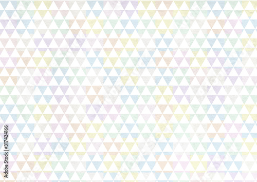 カラフルポップな鱗模様和紙テクスチャ背景素材 Stock Illustration Adobe Stock