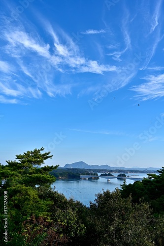 天草五橋から見た朝の有明海の情景＠熊本 © Scott Mirror