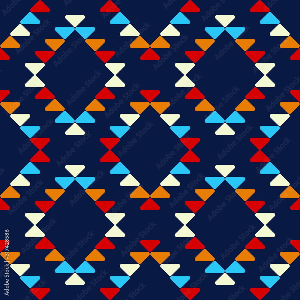 Ethnic boho ornament. Seamless pattern. Tribal motif. Vector illustration for web design or print. Ethnic boho ornament. Seamless pattern. Tribal motif. Vector illustration for web design or print.