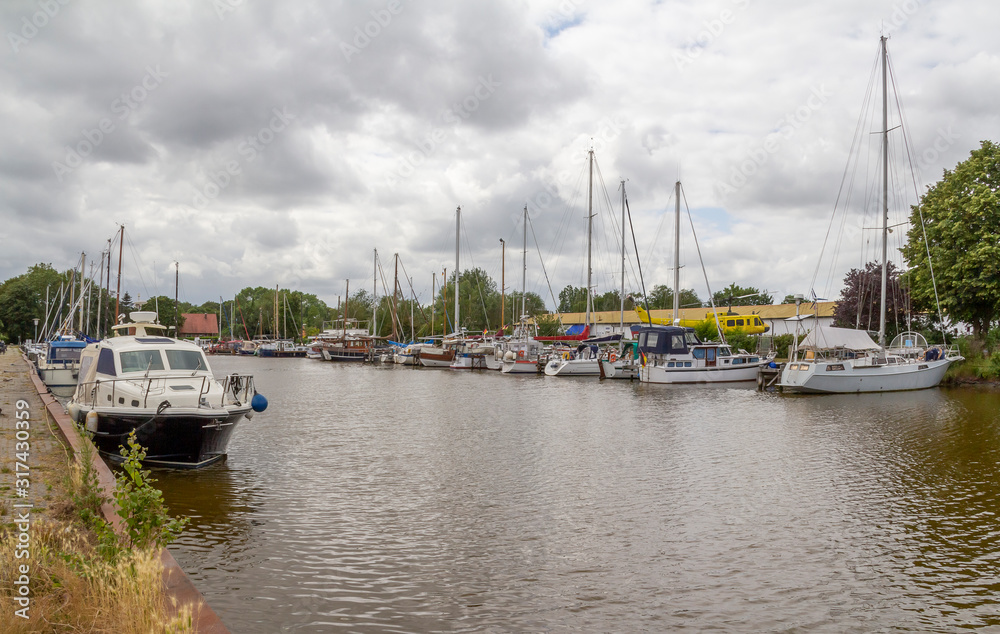 waterside scenery in Frisia