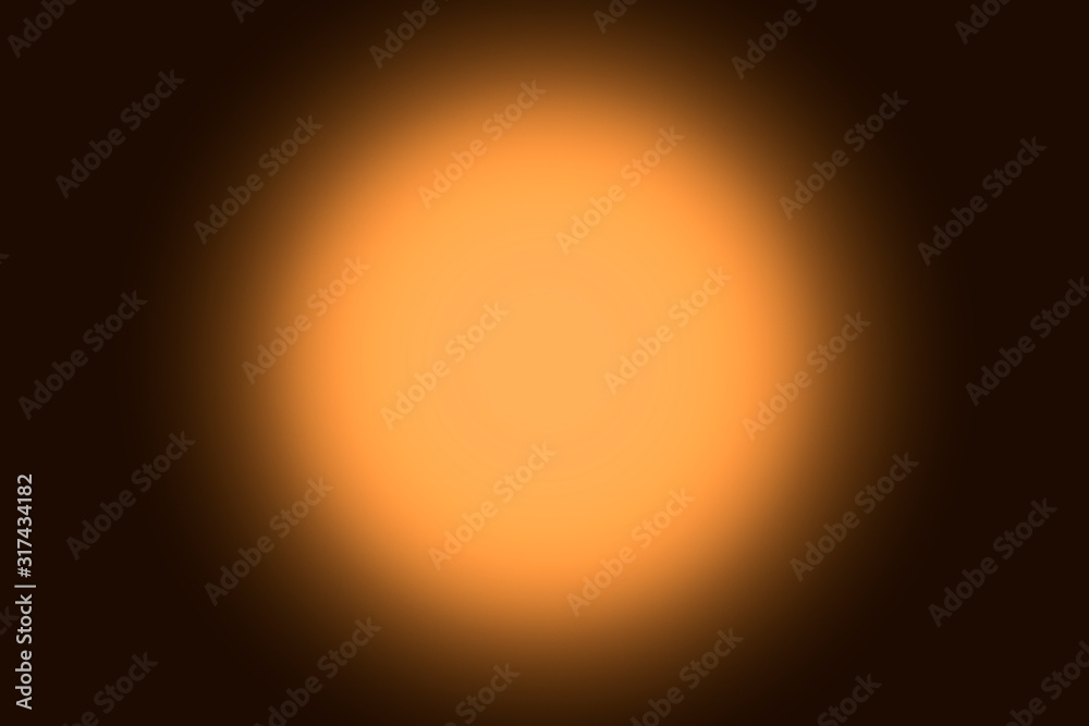 A light bulb illuminating a background wall A light bulb illuminating a background wall