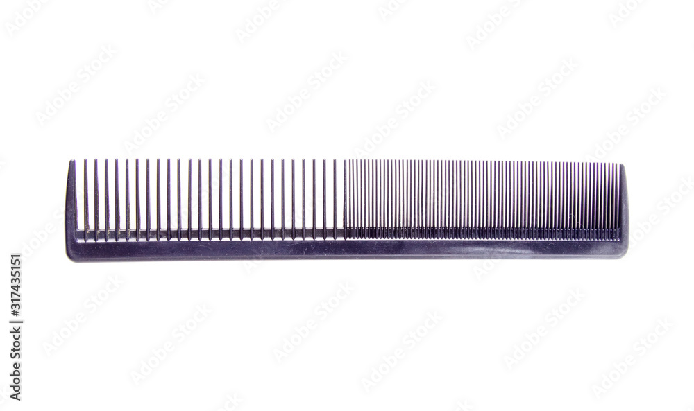 Comb isolated on a white background Comb isolated on a white background