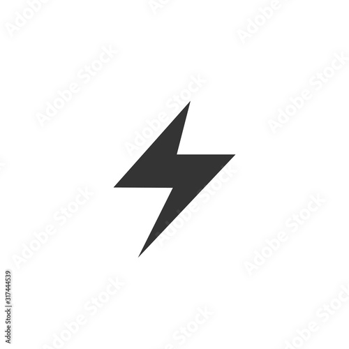 lightning icon vector illustration for webiste and graphic design