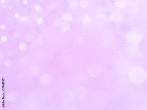 Beautiful romantic background. Defocused bokeh lights in a light shade. Backdrop for happy holiday mood. Tender passion, sentiment texture for festive cover, banner, leaflet. Vector illustration