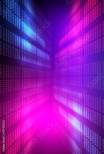 Ultraviolet abstract light....