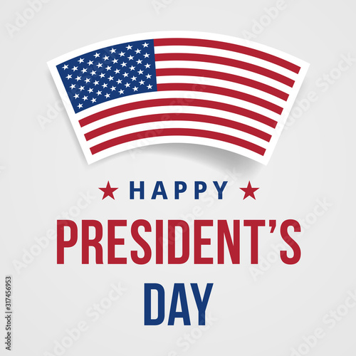 Photo Presidents Day Congratulations Banner