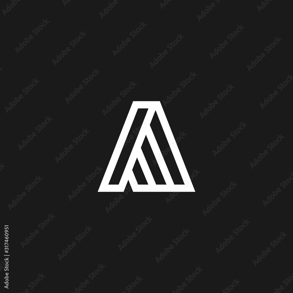 monogram S vector logo in a modern line style monogram S vector logo in a modern line style