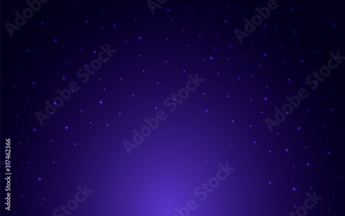 Vector sky star background night. Starry space universe wallpaper