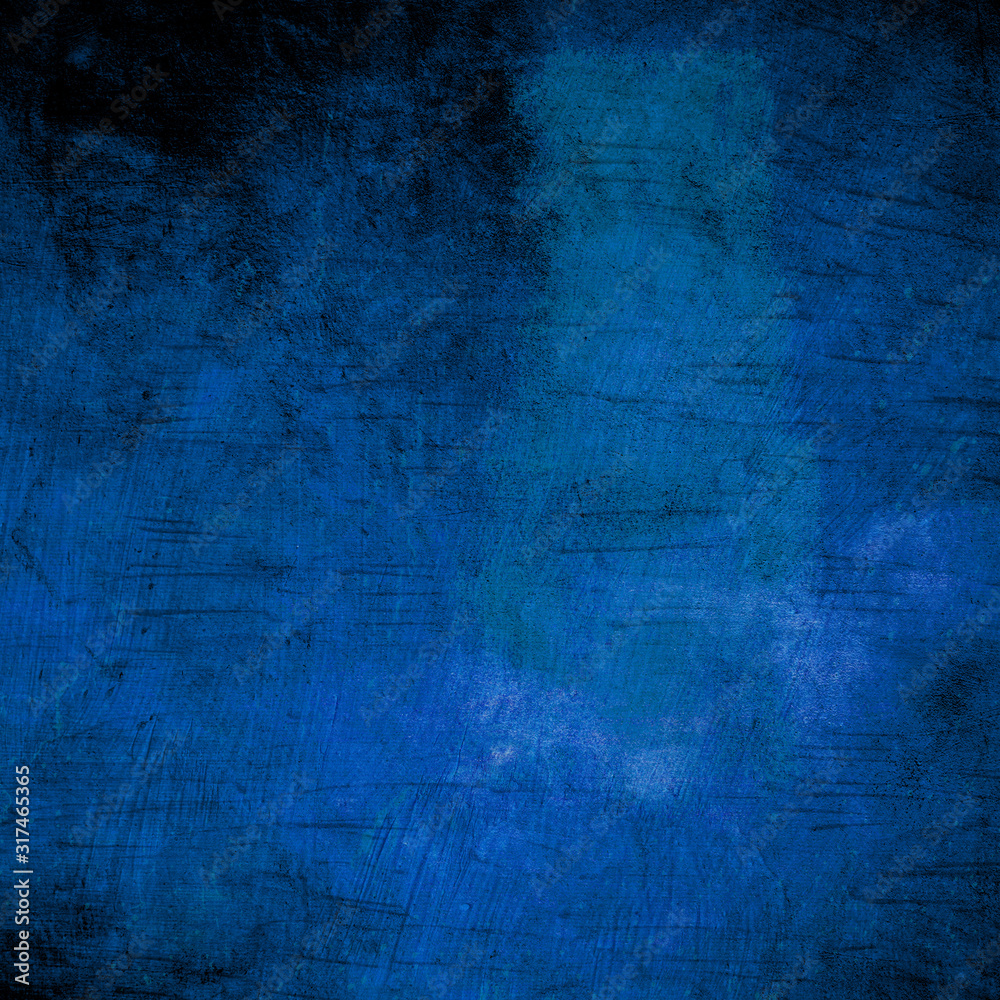 Blue vintage grunge background texture