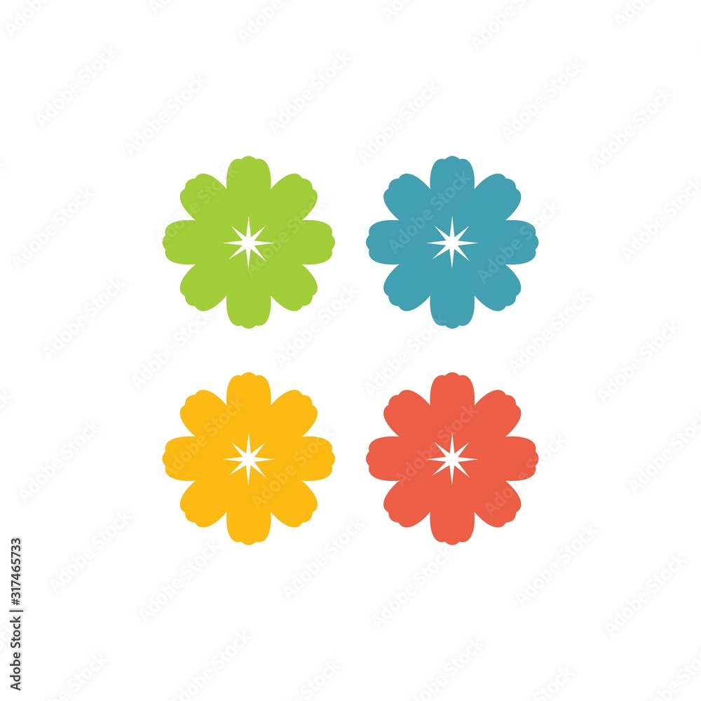 Plumeria flower icon vector illustration design logo template Plumeria flower icon vector illustration design logo template