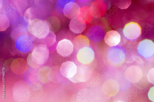 abstract pink blurred bokeh background