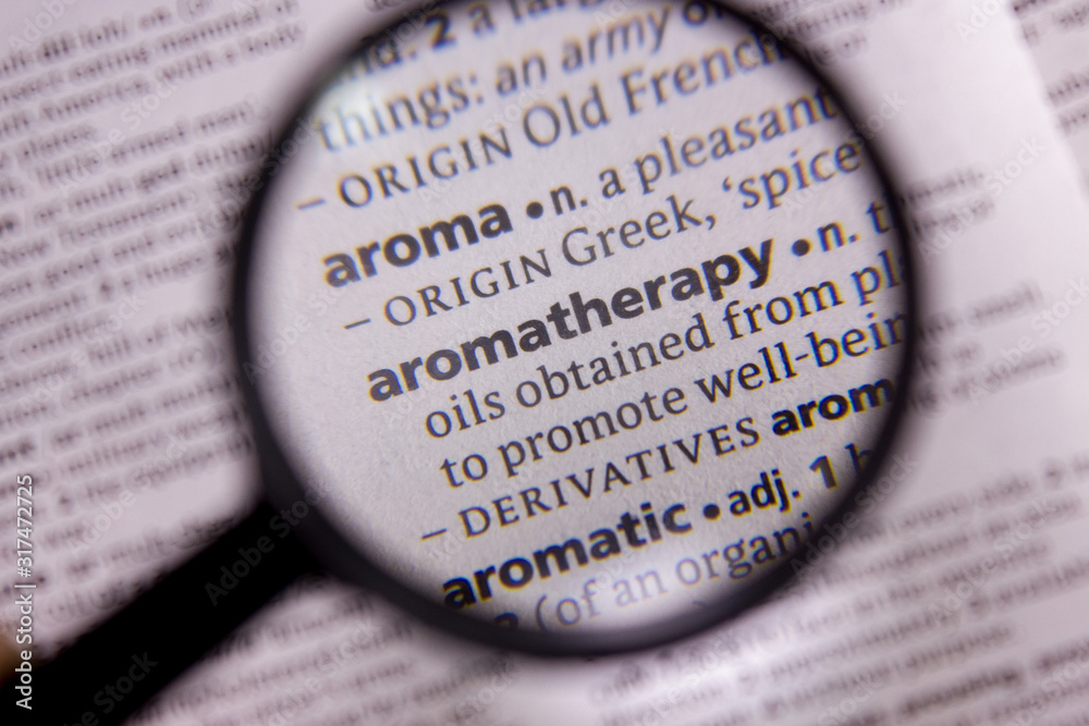 Aromatherapy word or phrase in a dictionary. Aromatherapy word or phrase in a dictionary.