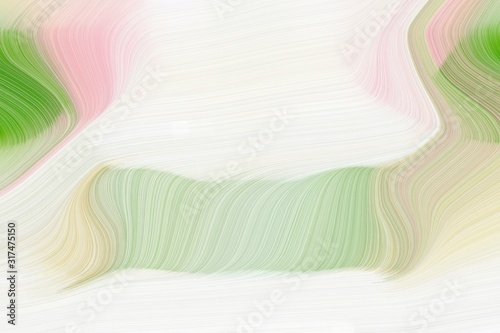 abstract fluid lines and waves canvas design with beige, moderate green and tan colors. art for sale. can be used as texture, background or wallpaper
