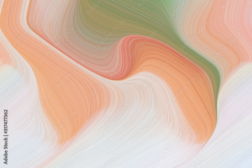 Obraz premium abstract simple with fluid lines wallpaper design with pastel gray, light gray and dark salmon colors. art for sale. good wallpaper or canvas design