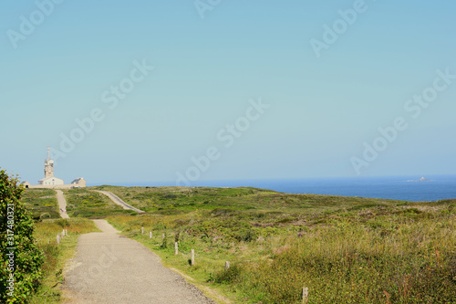 Chemin menant au bout du bout du Finistère à la Pointe du Raz