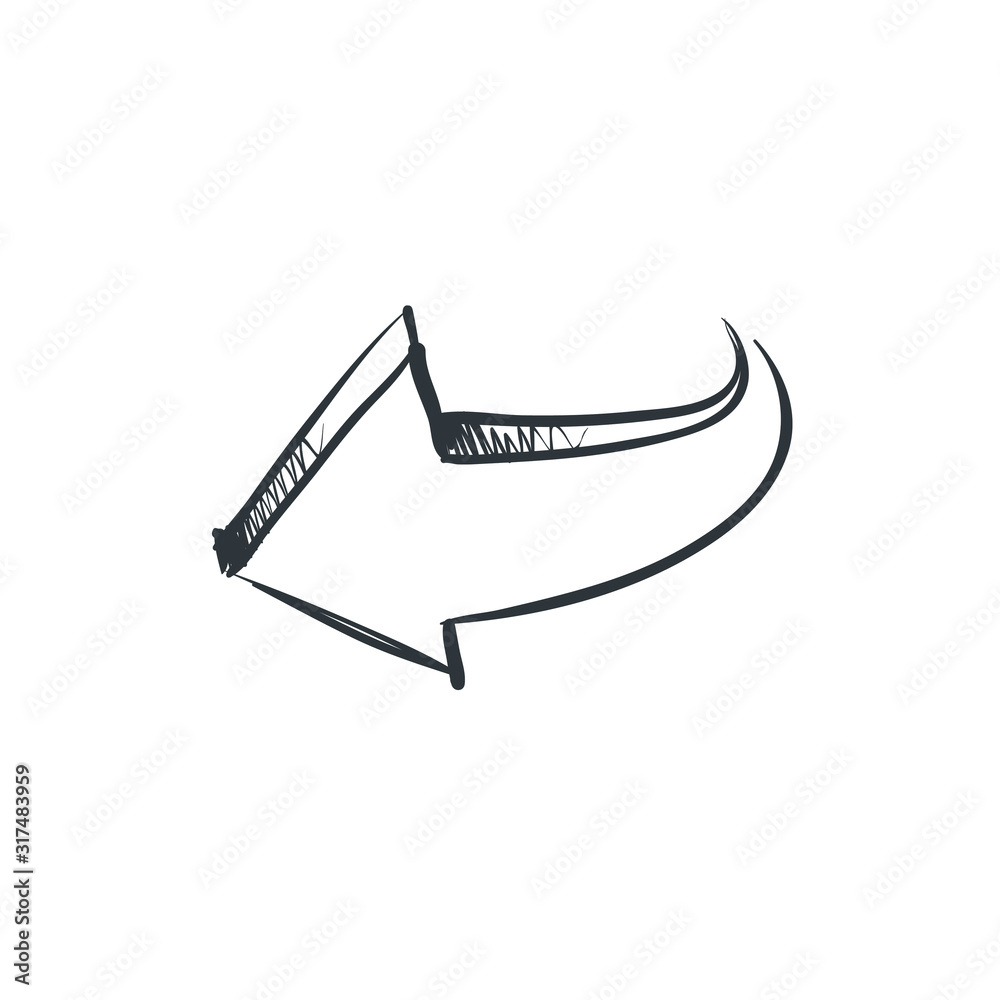 Arrow doodle illustration drawing sign vector up down left right upload download direction curve aim target orientation forward back turn undo growth vintage refresh Arrow doodle illustration drawing sign vector up down left right upload download direction curve aim target orientation forward back turn undo growth vintage refresh