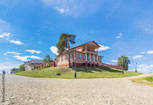 View of the Civil War Museum in Sviyazhsk, Tatarstan photo